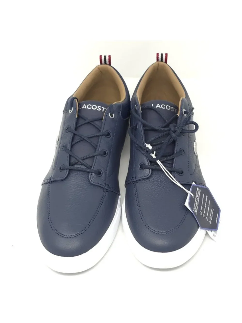 New Lacoste Bayliss 119 1 U Navy Men’s Sneakers 11.5M - Picture 6 of 7